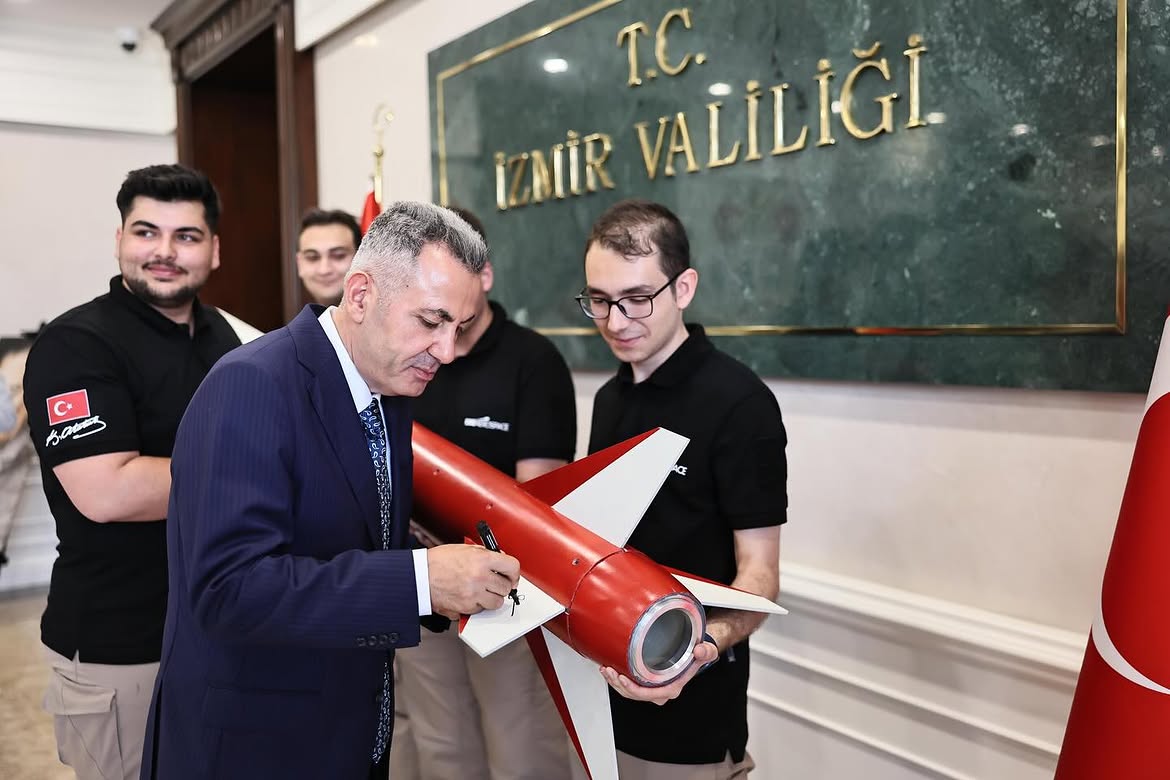 URAL Roketi İzmir Valiliği ziyareti